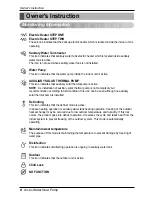 Preview for 8 page of LG AH Series THERMA V Owner'S Manual