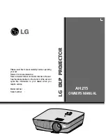 LG AH215 Owner'S Manual preview