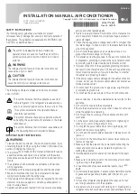 LG AM07BP.NSJ Installation Manual preview