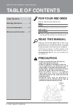 Preview for 2 page of LG AMNH18GB2A1 Owner'S Manual