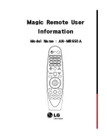 Preview for 2 page of LG AN-MR650A User Manual