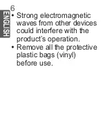 Preview for 6 page of LG AN-WF500 Owner'S Manual