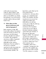 Preview for 105 page of LG AN430 Owner'S Manual