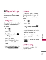 Preview for 85 page of LG AN510 Owner'S Manual