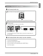 Предварительный просмотр 17 страницы LG AP-Z488TC0 Owner'S Manual