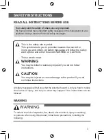 Preview for 3 page of LG AP551A Series Owner'S Manual