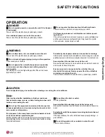 Preview for 7 page of LG AR-DE11-05A Installation And Operation Manual