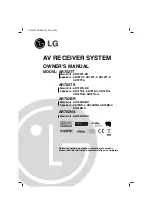 Предварительный просмотр 1 страницы LG AR702BR Owner'S Manual