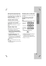 Предварительный просмотр 31 страницы LG AR702BR Owner'S Manual