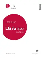 LG ARISTO User Manual preview