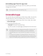 Preview for 47 page of LG ARISTO User Manual