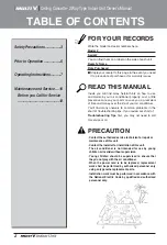 Preview for 2 page of LG ARNU18GTLA2 Owner'S Manual