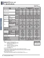 Preview for 14 page of LG ARNU48GBRZ4 Engineering Product Data Book