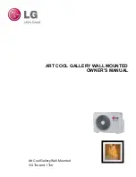 Preview for 1 page of LG Art Cool Gallery Wall Mounted Owner'S Manual