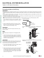 Preview for 56 page of LG ART COOL LA090HSV5 Installation Manual