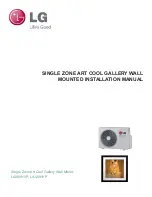 Preview for 1 page of LG Art Cool LA120HVP Installation Manual