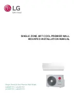 LG ART COOL LA180HYV1 Installation Manual preview