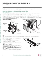 Preview for 16 page of LG ART COOL LA180HYV1 Installation Manual