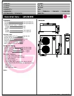 Preview for 1 page of LG Art Cool LMU360HE Specifications