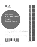 Предварительный просмотр 1 страницы LG ART51 Simple Manual