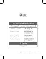 Предварительный просмотр 120 страницы LG ART51 Simple Manual