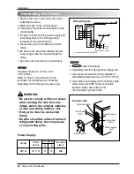 Предварительный просмотр 22 страницы LG ARTCOOL LA091CNP Installation Manual