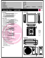 Preview for 1 page of LG ARTCOOL LA091CNP Specifications