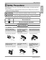 Preview for 3 page of LG ARTCOOL LA121CNM Installation Manual