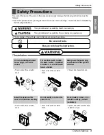 Предварительный просмотр 3 страницы LG ARTCOOL LA121CNM Owner'S Manual