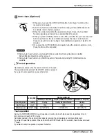 Предварительный просмотр 23 страницы LG ARTCOOL LA121CNM Owner'S Manual