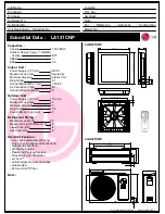 LG ARTCOOL LA121CNP Specifications preview