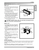 Preview for 13 page of LG ARTCOOL LA181CNW Installation Manual