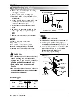 Preview for 22 page of LG ARTCOOL LA181CNW Installation Manual