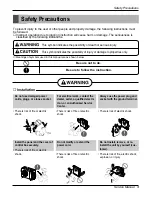 Preview for 3 page of LG ARTCOOL LAN091HNP Service Manual