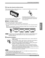 Предварительный просмотр 25 страницы LG ARTCOOL LAU181CNW (Spanish) Manual De Propietario