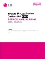 LG ARUN Series Service Manual preview