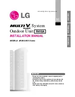 Preview for 1 page of LG ARUN076BT2 Installation Manual