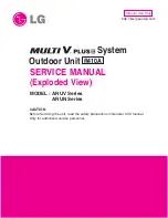 Предварительный просмотр 1 страницы LG ARUN100LT2 Service Manual