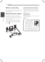 Предварительный просмотр 12 страницы LG ARX10 Owner'S Manual