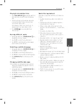 Предварительный просмотр 31 страницы LG ARX5500 Owner'S Manual