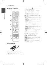 Предварительный просмотр 8 страницы LG ARX8500 Owner'S Manual