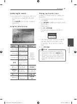 Предварительный просмотр 29 страницы LG ARX8500 Owner'S Manual