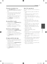 Предварительный просмотр 31 страницы LG ARX8500 Owner'S Manual