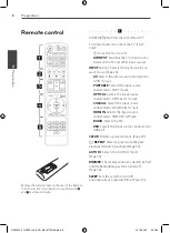 Предварительный просмотр 8 страницы LG ARX9500 Owner'S Manual