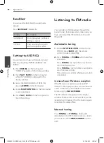 Preview for 28 page of LG ARX9500 Owner'S Manual