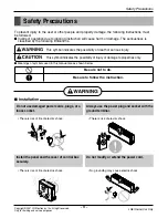 Предварительный просмотр 5 страницы LG AS-W096EBH0 Svc Manual