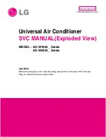 Preview for 1 page of LG AS-W1863 Series Svc Manual