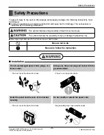 Preview for 5 page of LG AS-W306MMH0 Svc Manual