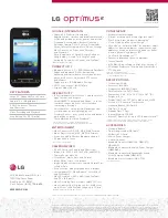 Preview for 2 page of LG AS680 Specifications