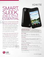 Preview for 1 page of LG AS855 Specifications